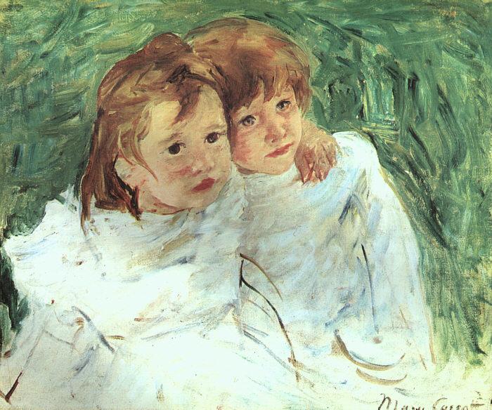 Mary Cassatt The Sisters china oil painting image